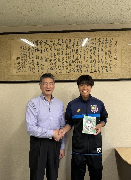 本校2025年度の2学年の生徒10名 第23回斎藤茂吉ジュニア短歌コンクール